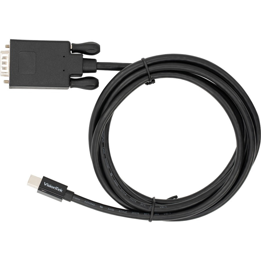 VisionTek Mini DisplayPort to VGA 2 Meter Active Cable (M/M) 901217