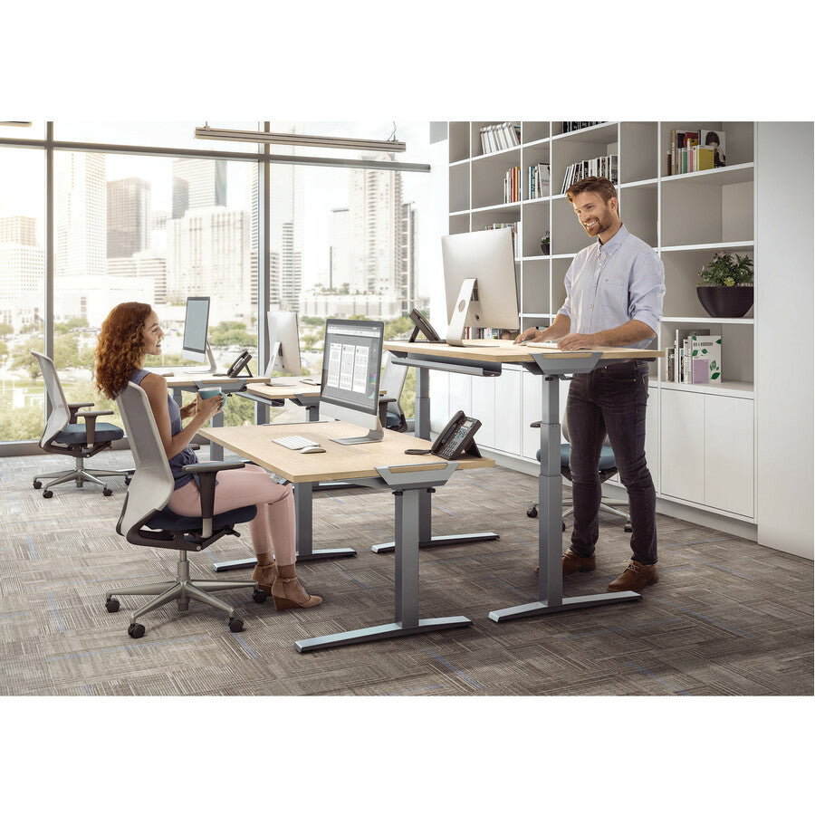 Fellowes High Pressure Laminate Desktop Maple - 60"x30" 9649801