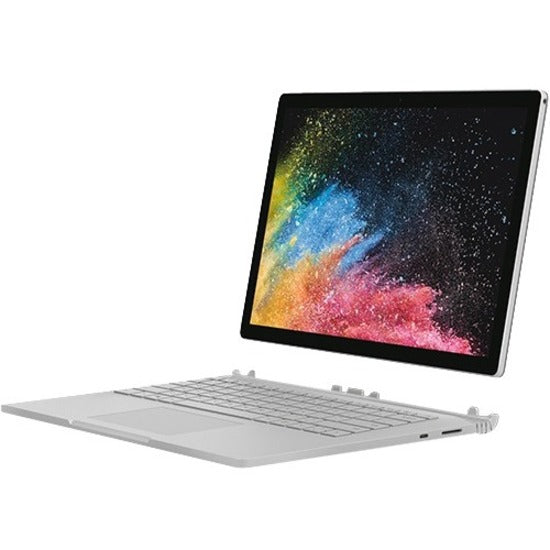 Microsoft Surface Book 2 13.5" Touchscreen Detachable 2 in 1 Notebook - Intel Core i5 8th Gen i5-8350U - 8 GB - 256 GB SSD - Silver PJU-00001