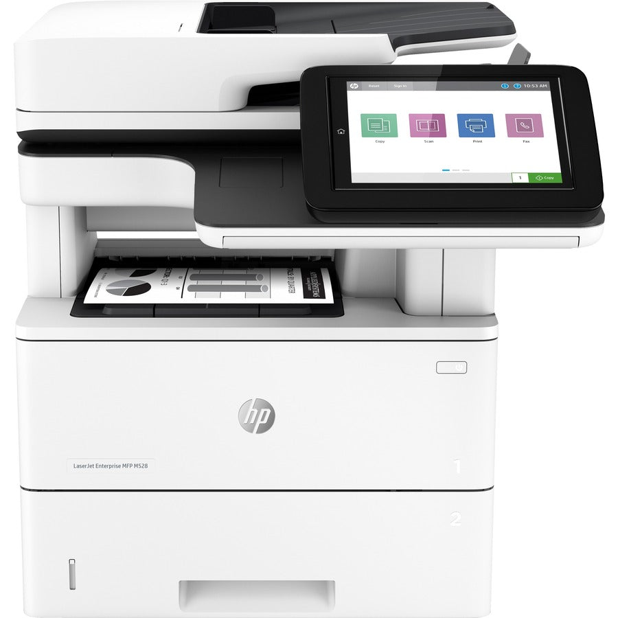 HP LaserJet M528z Wired & Wireless Laser Multifunction Printer - Monochrome 1PV67A#BGJ