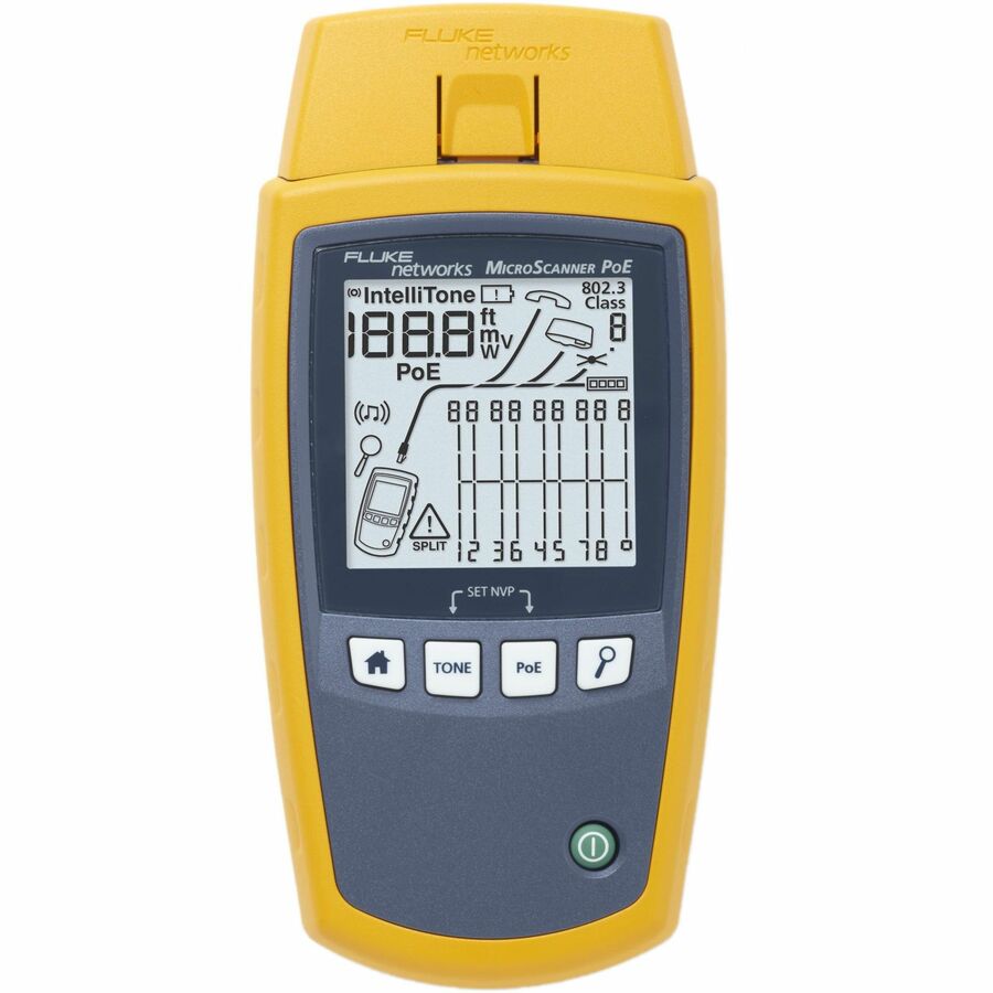 Fluke Networks MicroScanner PoE Cable Verifier MS-POE