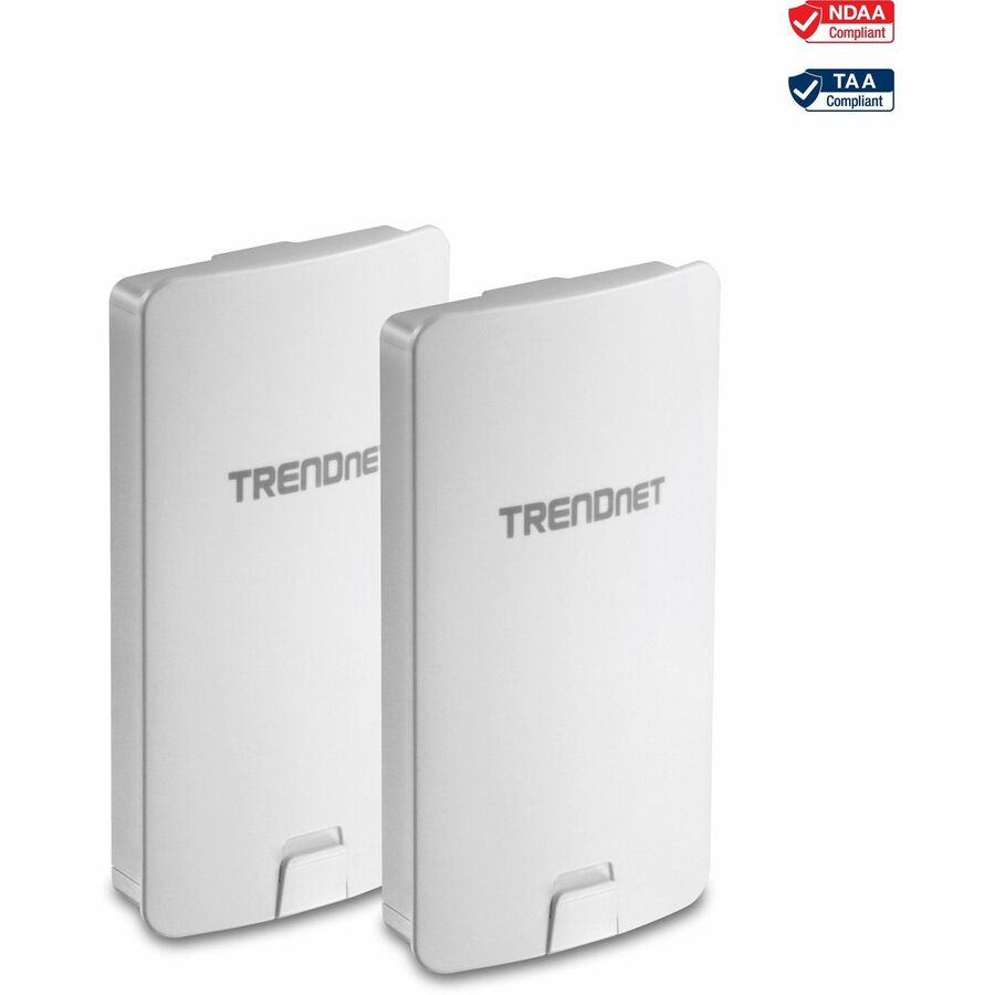 TRENDnet 14 DBI WiFi AC867 Outdoor Poe Preconfigured Point-to-Point Bridge Kit; 4 DBI Directional Antennas; for Point-to-Point WiFi Bridging Applications; 5GHz; AC867; TEW-840APBO2K TEW-840APBO2K