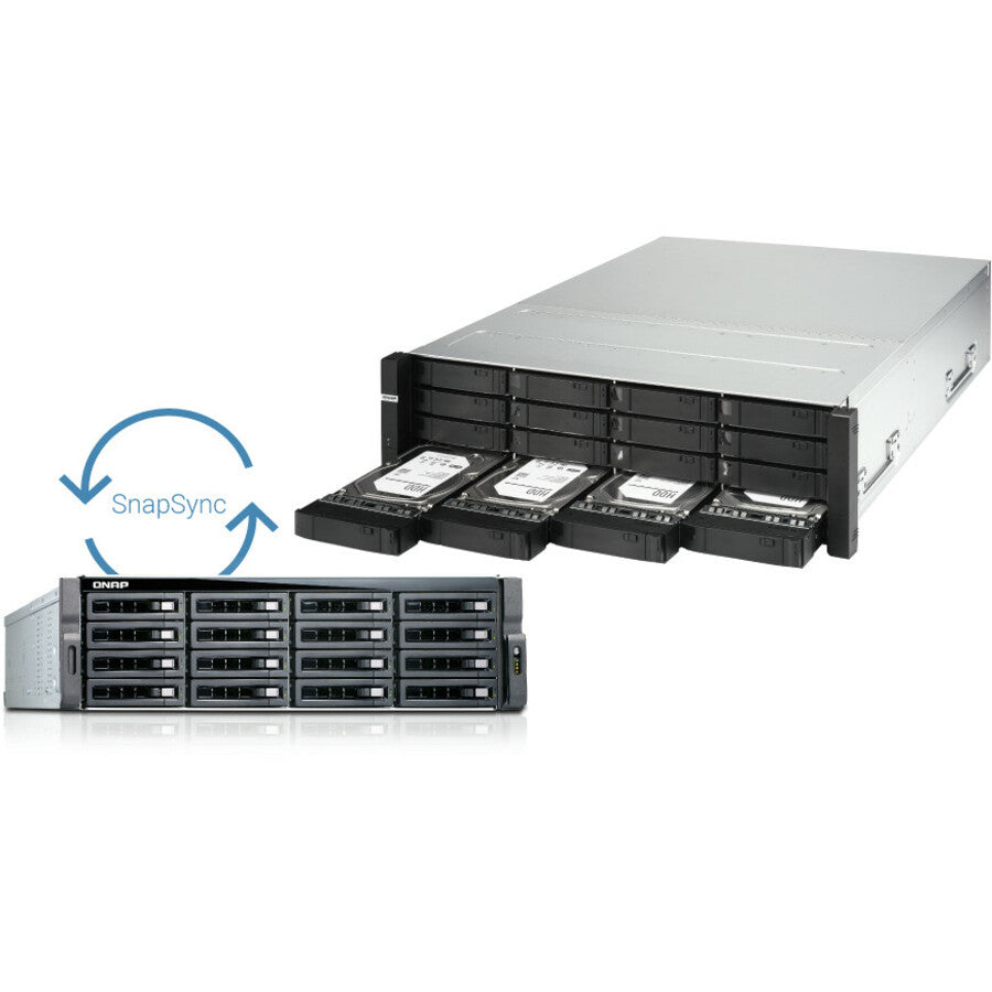 QNAP Dual CPU and Dual OS System for Mission-critical Applications TDS-16489U-SF3-R2-US