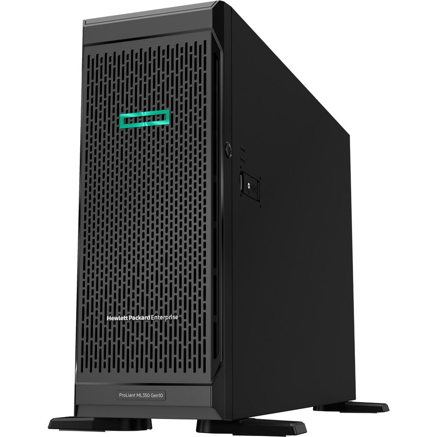 HPE ProLiant ML350 G10 4U Tower Server - 1 x Intel Xeon Silver 4208 2.10 GHz - 16 GB RAM - 12Gb/s SAS Controller P11050-001