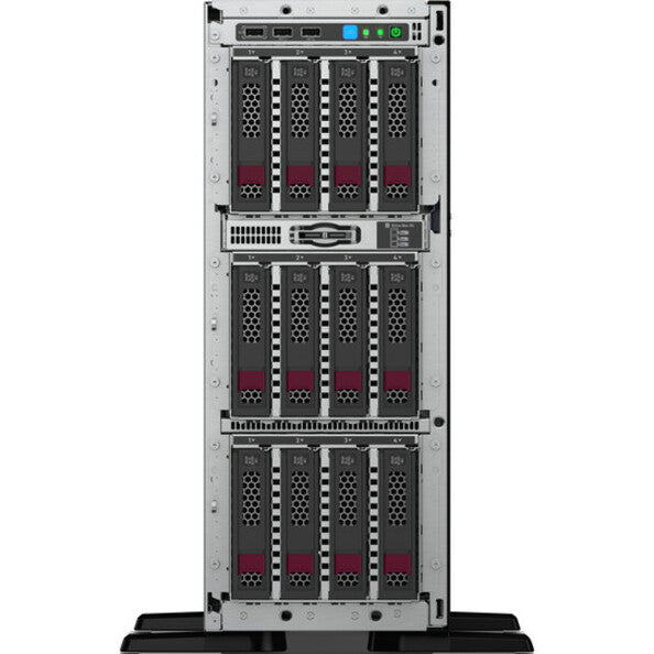 HPE ProLiant ML350 G10 4U Tower Server - 1 x Intel Xeon Silver 4208 2.10 GHz - 16 GB RAM - 12Gb/s SAS Controller P11050-001