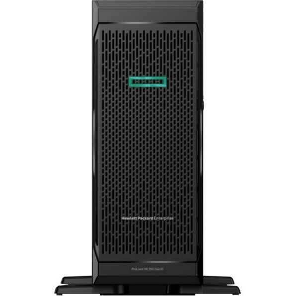 HPE ProLiant ML350 G10 4U Tower Server - 1 x Intel Xeon Silver 4208 2.10 GHz - 16 GB RAM - 12Gb/s SAS Controller P11050-001