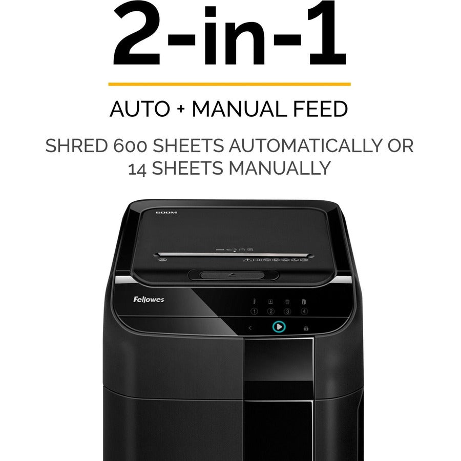 Fellowes AutoMax&trade; 600M Auto Feed Shredder 4657301