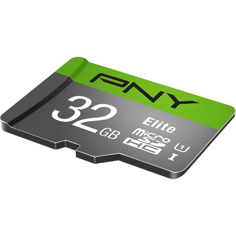 PNY Elite 32 GB Class 10/UHS-I (U1) microSDHC P-SDU32GU185GW-GE