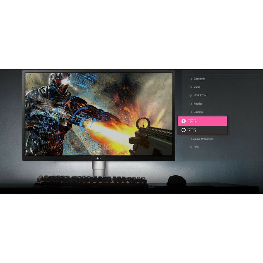 LG 27UL550-W 27" Class 4K UHD Gaming LCD Monitor - 16:9 27UL550-W