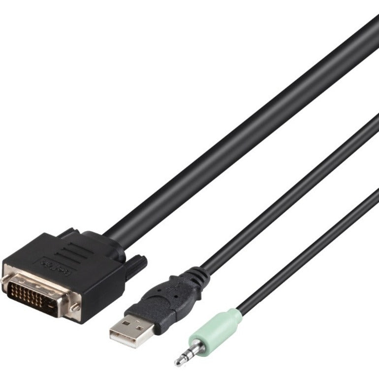 Belkin TAA DVI/USB/AUD SKVM CBL, DVI-D M/M; USB A/B, 10' F1D9012B10T