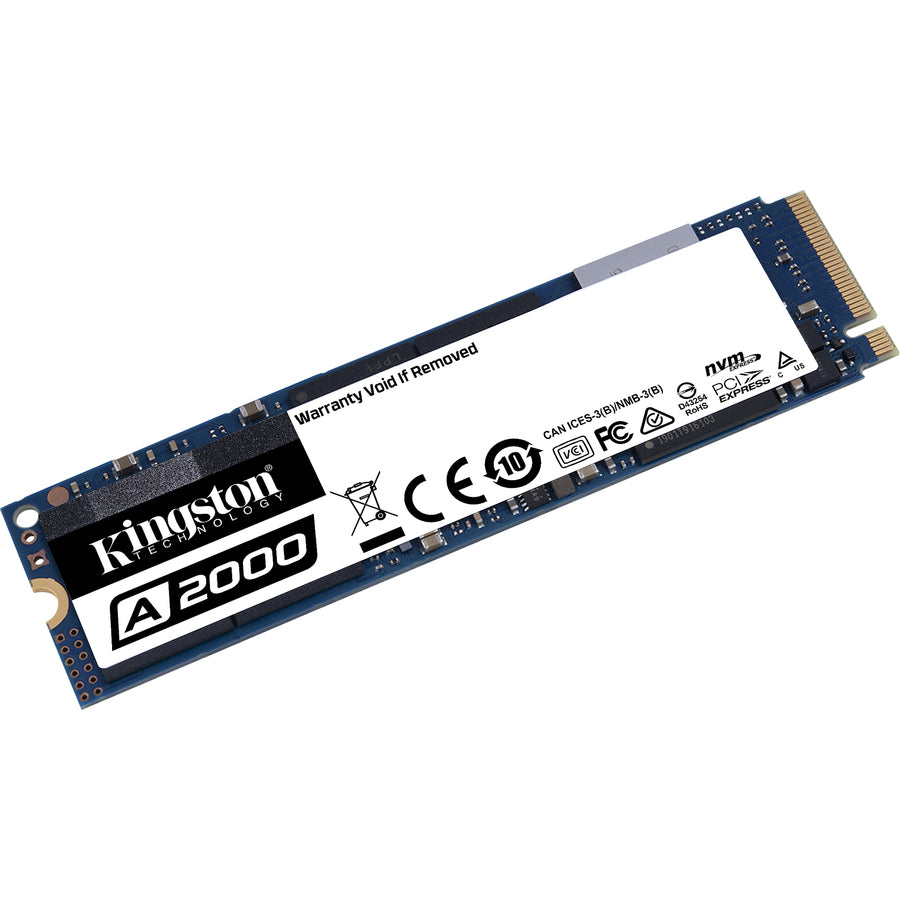 Kingston A2000 250 GB Solid State Drive - M.2 2280 Internal - PCI Express (PCI Express 3.0 x4) SA2000M8/250G