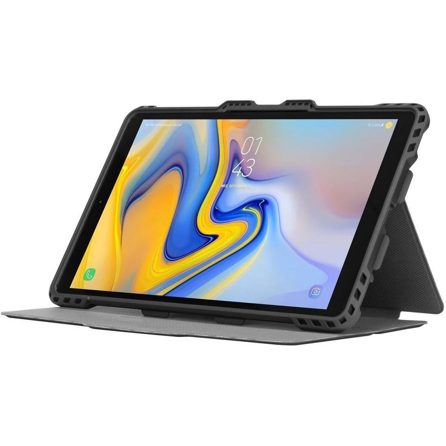 Targus Pro-Tek THZ792GL Rugged Carrying Case (Flip) for 10.1" Samsung Galaxy Tab A Tablet - Black THZ792GL