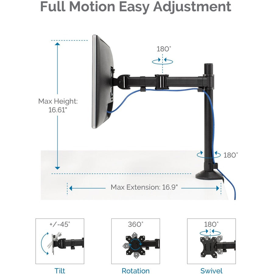 Fellowes Reflex Single Monitor Arm 8502501