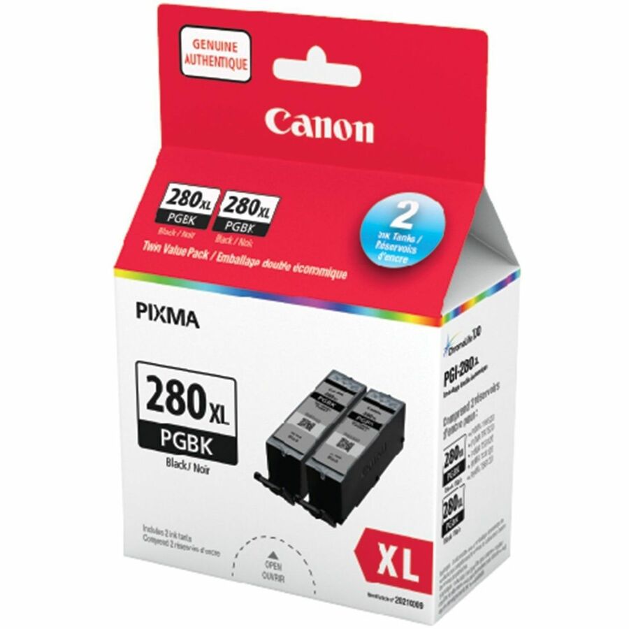 Canon PGI-280XL Original Inkjet Ink Cartridge - Twin-pack - Black Pack 2021C009