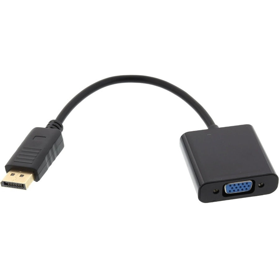 Axiom DisplayPort Male to VGA Female Adapter (Black) - DPMVGAF-AX DPMVGAFK-AX