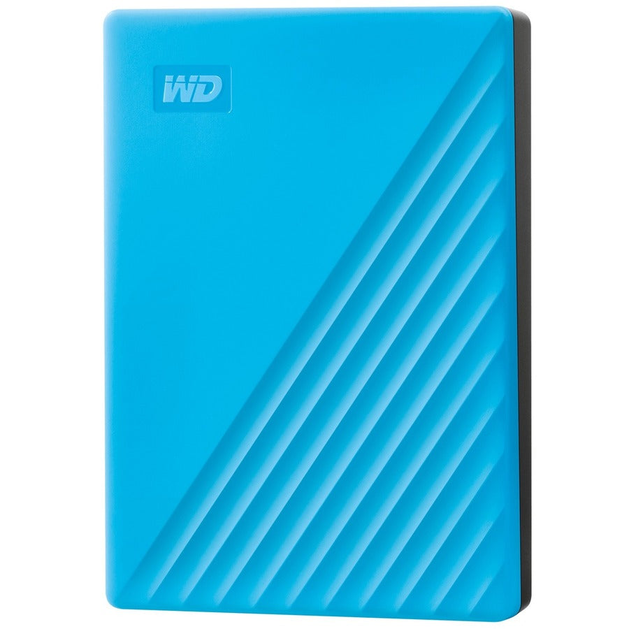 WD My Passport WDBPKJ0050BBL-WESN 5 TB Portable Hard Drive - External - Sky Blue WDBPKJ0050BBL-WESN