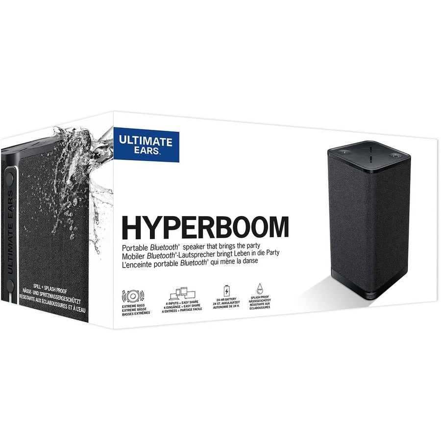 Ultimate Ears HYPERBOOM Portable Bluetooth Speaker System - Black 984-001591