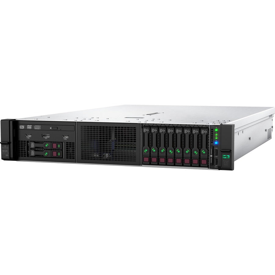 HPE ProLiant DL380 G10 2U Rack Server - 1 x Intel Xeon Silver 4208 2.10 GHz - 32 GB RAM - Serial ATA/600, 12Gb/s SAS Controller P23465-B21