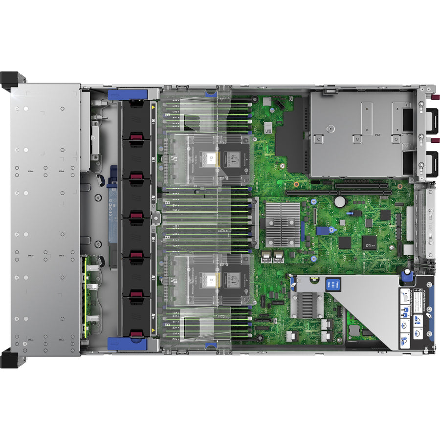 HPE ProLiant DL380 G10 2U Rack Server - 1 x Intel Xeon Silver 4210R 2.40 GHz - 32 GB RAM - Serial ATA/600, 12Gb/s SAS Controller P24840-B21