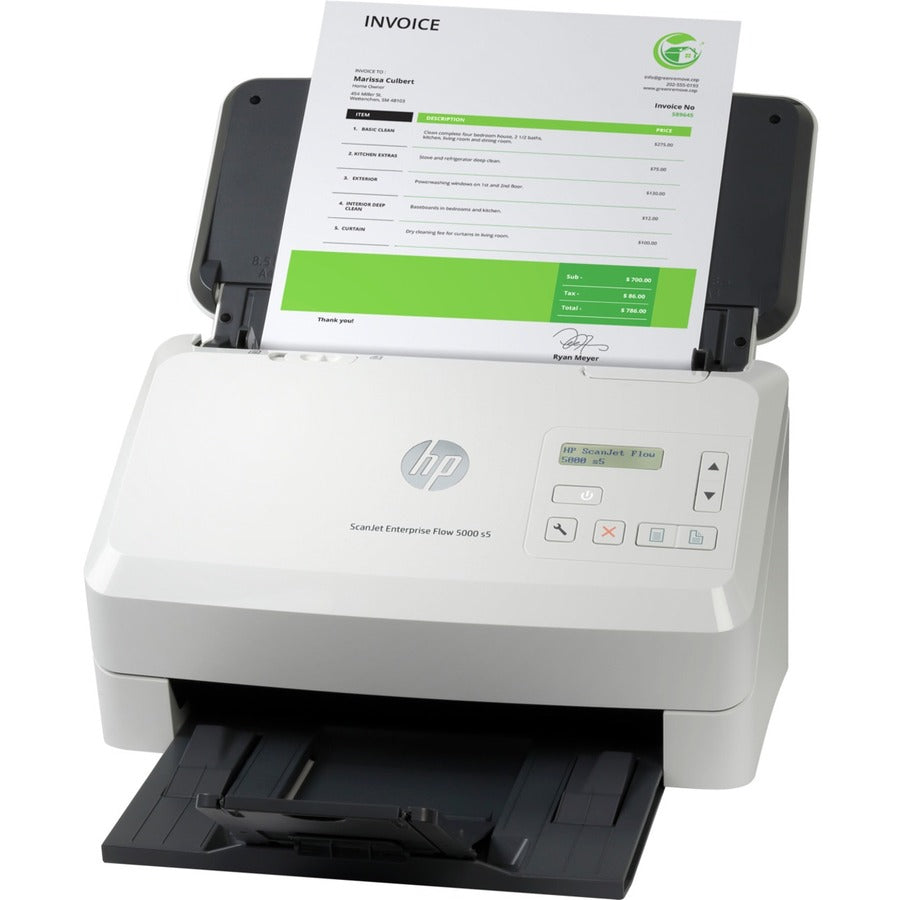 HP Scanjet Enterprise Flow 5000 S5 Sheetfed Scanner - 600 dpi Optical 6FW09A#BGJ