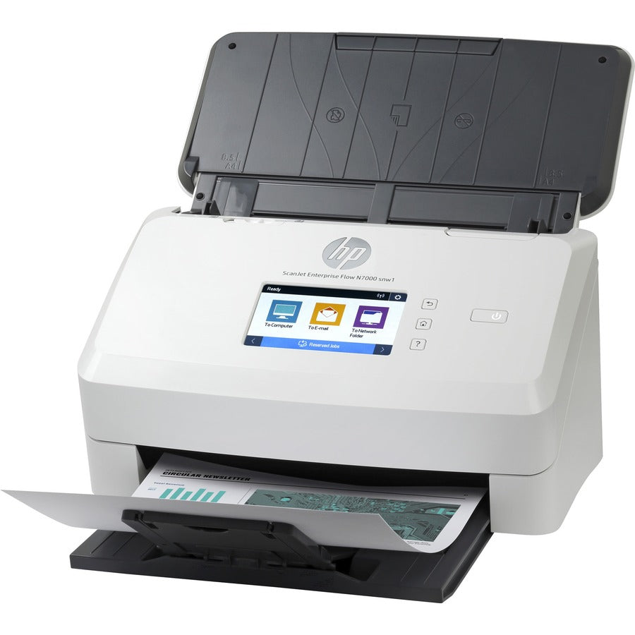 HP Scanjet Enterprise Flow N7000 snw1 Sheetfed Scanner - 600 x 600 dpi Optical 6FW10A#BGJ