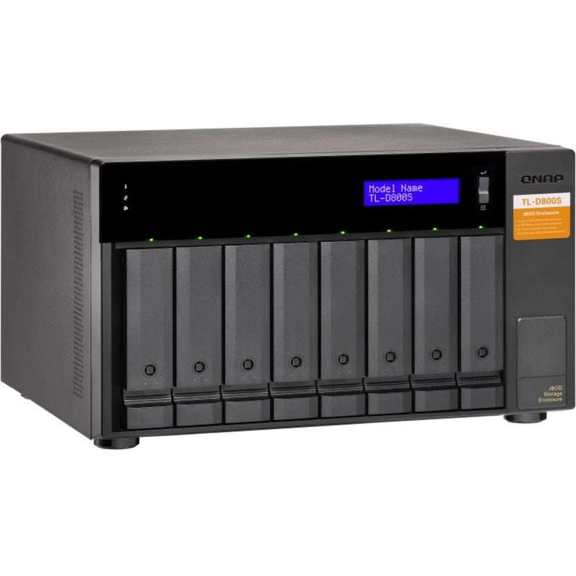 QNAP TL-D800S Drive Enclosure SATA/600 - Mini-SAS Host Interface Tower TL-D800S-US