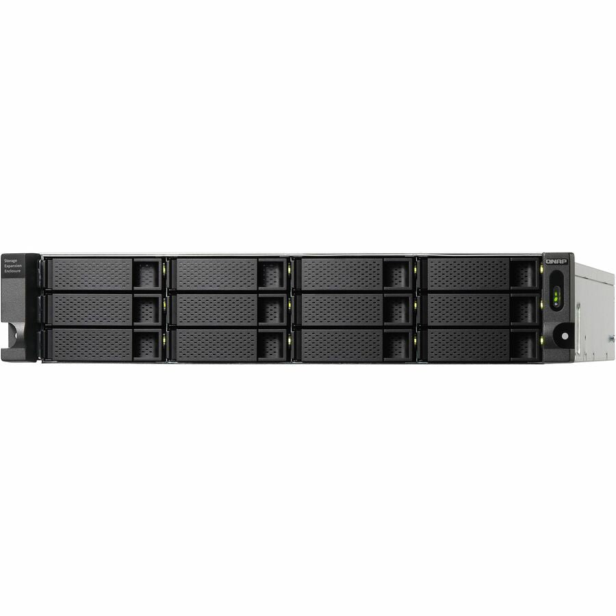 QNAP TL-R1200C-RP Drive Enclosure SATA/600 - USB 3.2 (Gen 2) Type C Host Interface - 2U Rack-mountable TL-R1200C-RP-US