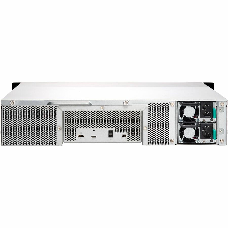 QNAP TL-R1200C-RP Drive Enclosure SATA/600 - USB 3.2 (Gen 2) Type C Host Interface - 2U Rack-mountable TL-R1200C-RP-US