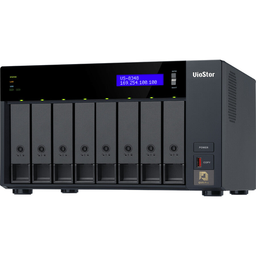 QNAP Ultra-high Performance 8-bay NVR Server for High-end SMBs VS-8348-US