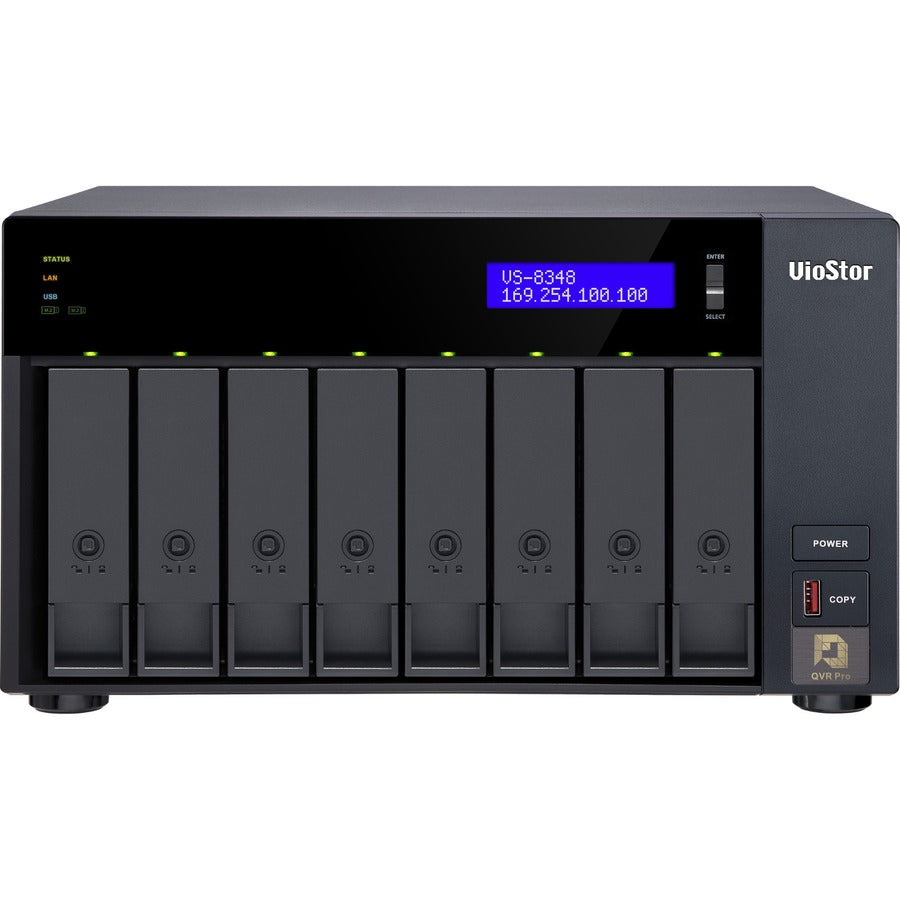 QNAP Ultra-high Performance 8-bay NVR Server for High-end SMBs VS-8348-US