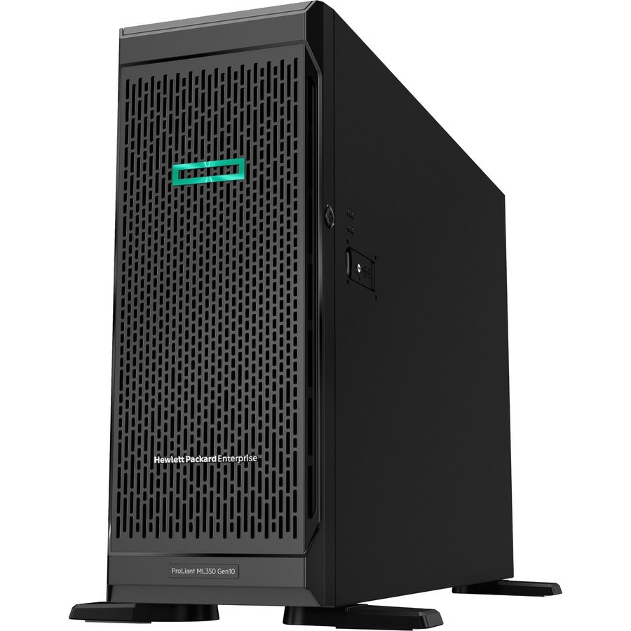 HPE ProLiant ML350 G10 4U Tower Server - 1 x Intel Xeon Gold 5218R 2.10 GHz - 32 GB RAM - Serial ATA/600, 12Gb/s SAS Controller P25008-001