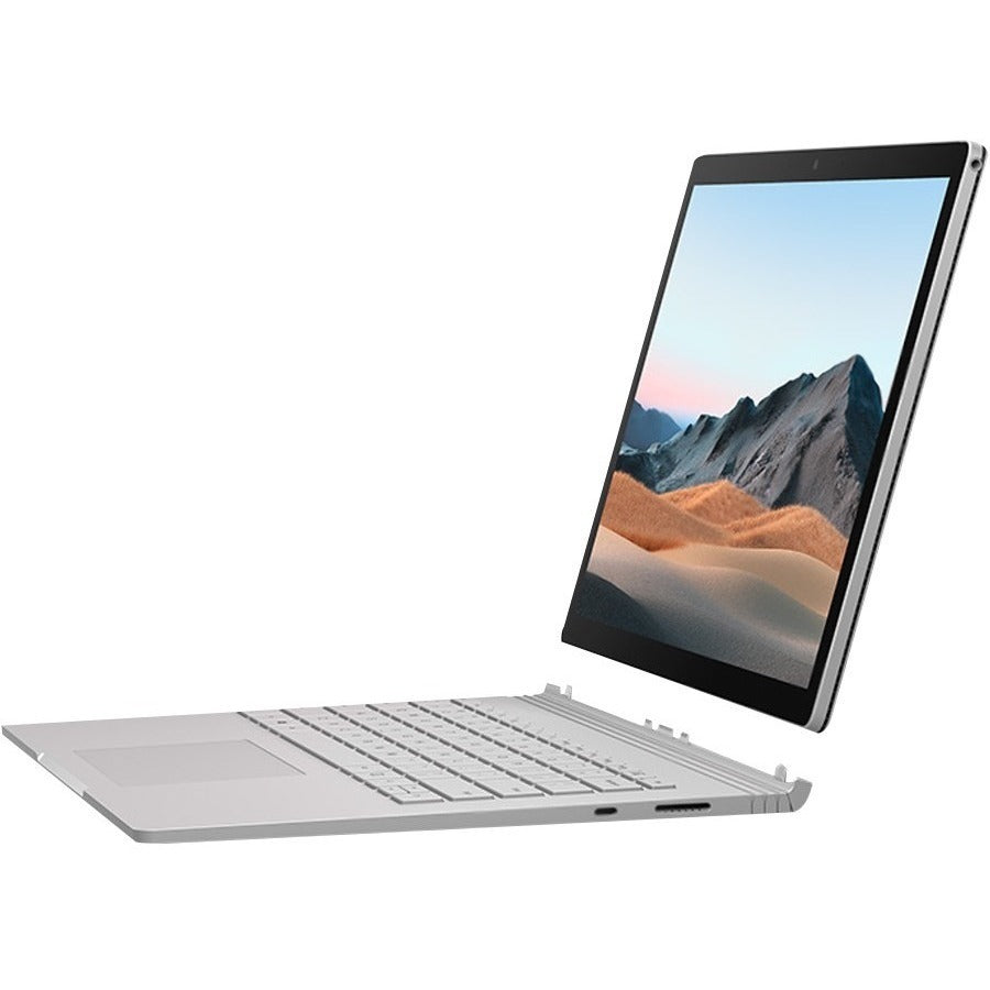 Microsoft Surface Book 3 13.5" Touchscreen Detachable 2 in 1 Notebook - Intel Core i5 10th Gen i5-1035G7 - 8 GB - 256 GB SSD - English Keyboard - Platinum SKR-00001