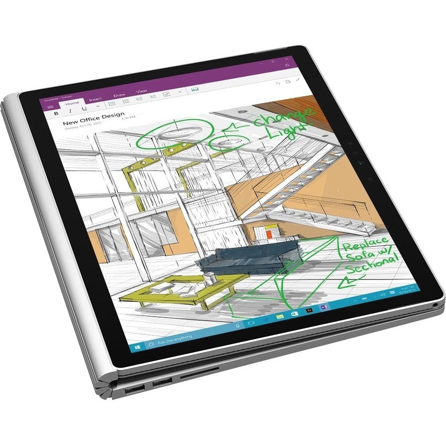 Microsoft Surface Book 3 15" Touchscreen Detachable 2 in 1 Notebook - Intel Core i7 10th Gen i7-1065G7 - 16 GB - 256 GB SSD - Platinum TND-00001