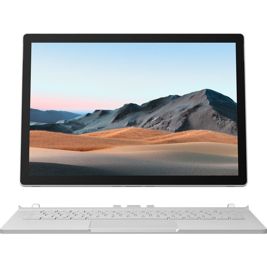 Microsoft Surface Book 3 15" Touchscreen Detachable 2 in 1 Notebook - Intel Core i7 10th Gen i7-1065G7 - 16 GB - 256 GB SSD - Platinum TND-00001