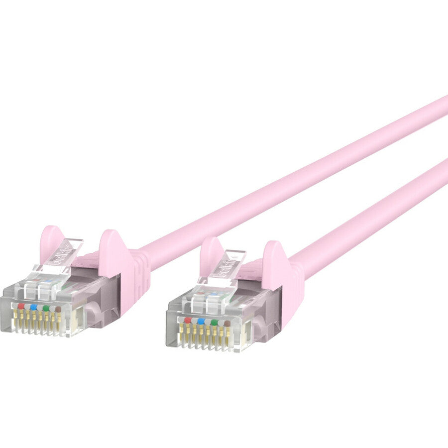 Belkin CAT6 Ethernet Patch Cable Snagless, RJ45, M/M A3L980-100-PNKS