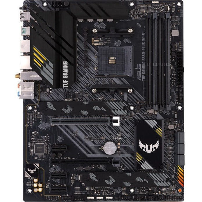 TUF GAMING B550-PLUS (WI-FI) Desktop Motherboard - AMD B550 Chipset - Socket AM4 - Micro ATX TUF GAMING B550-PLUS WIFI