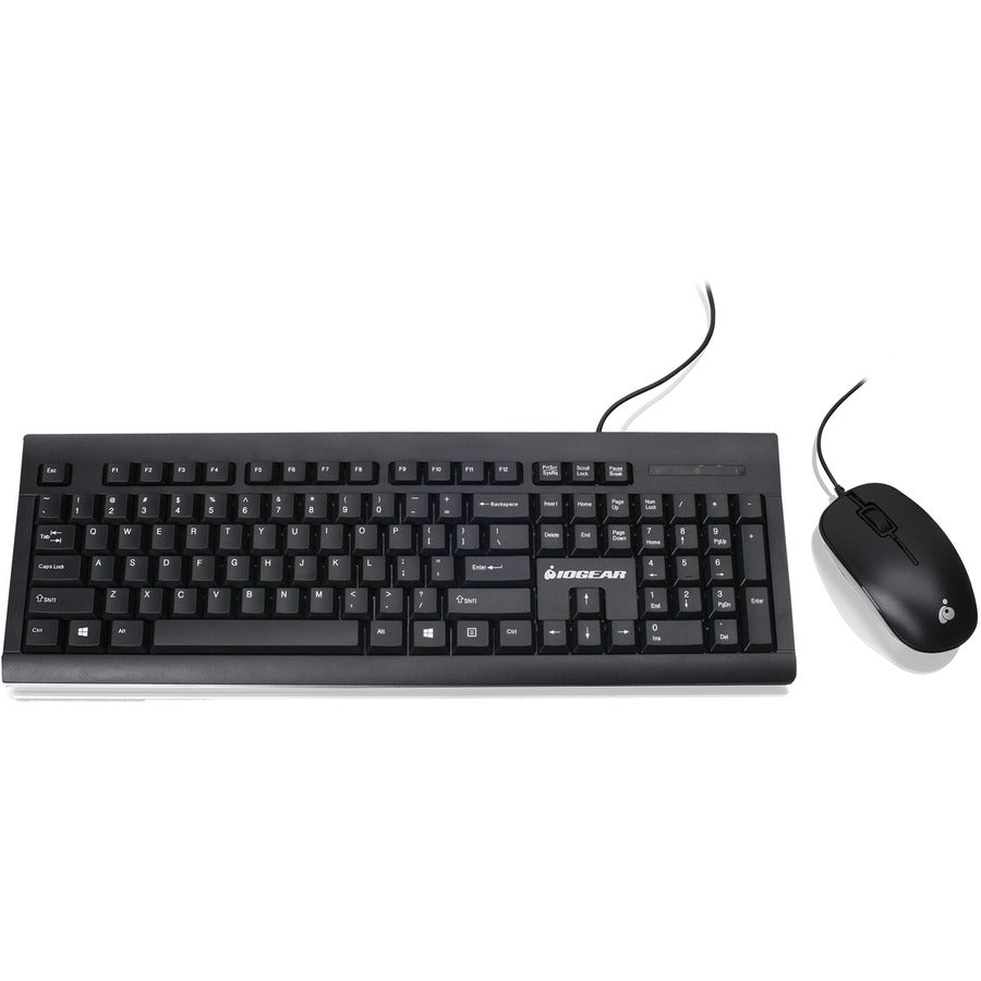 IOGEAR Spill-Resistant Keyboard/Mouse C GKM513B