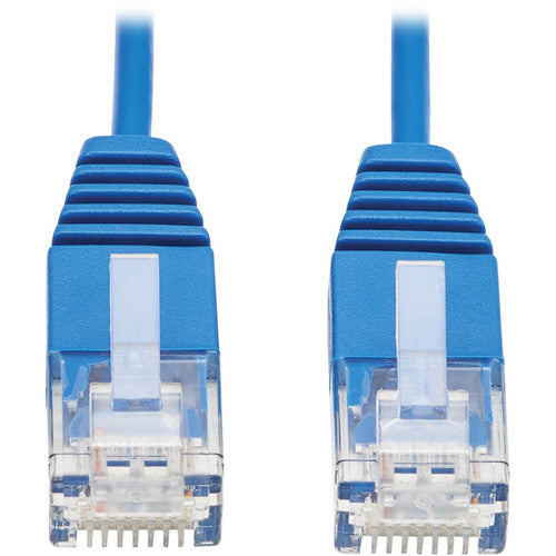 Tripp Lite by Eaton N200-UR07-BL Câble Ethernet ultra fin Cat6 (RJ45 M/M), bleu, 7 pieds N200-UR07-BL