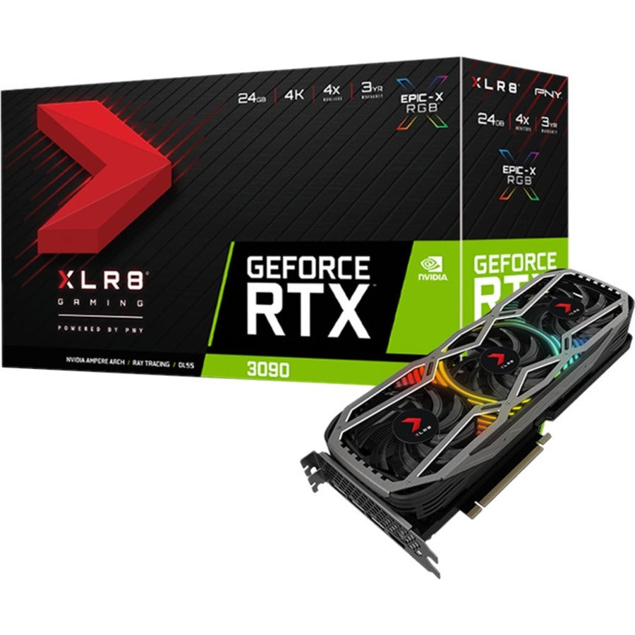 PNY NVIDIA GeForce RTX 3090 Graphic Card - 24 GB GDDR6X VCG309024TFXPPB