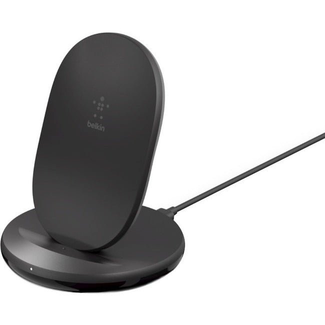 Belkin 15W Wireless Charging Stand + QC 3.0 24W Wall Charger WIB002TTBK