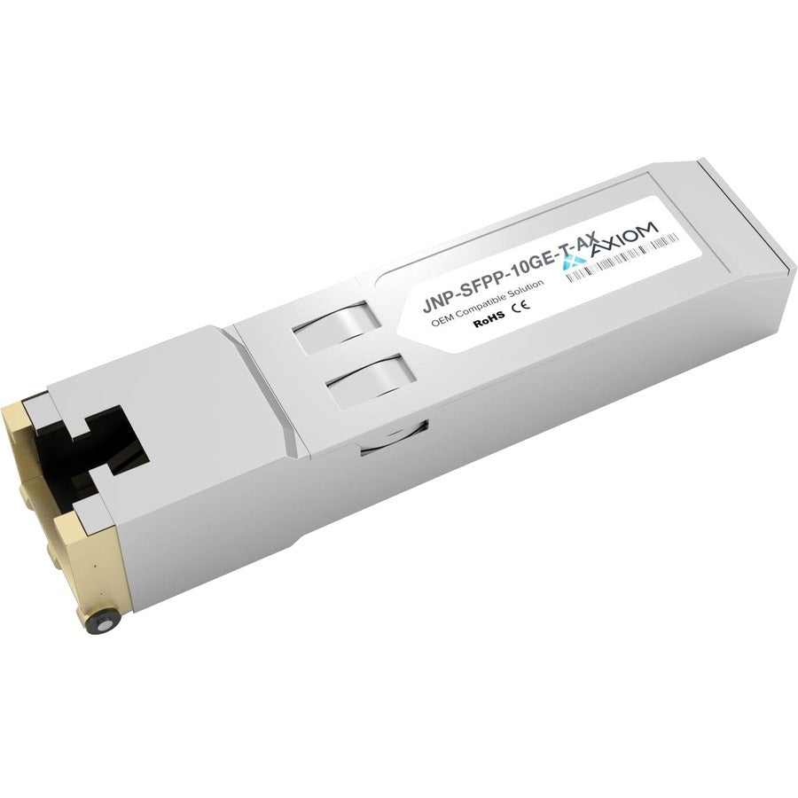 Axiom 10GBASE-T SFP+ Transceiver for Juniper - JNP-SFPP-10GE-T JNP-SFPP-10GE-T-AX