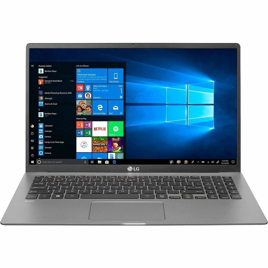 LG gram 15Z90N-H.AP52A8 15.6" Touchscreen Notebook - Intel Core i5 10th Gen - 8 GB - 256 GB SSD 15Z90N-H.AP52A8