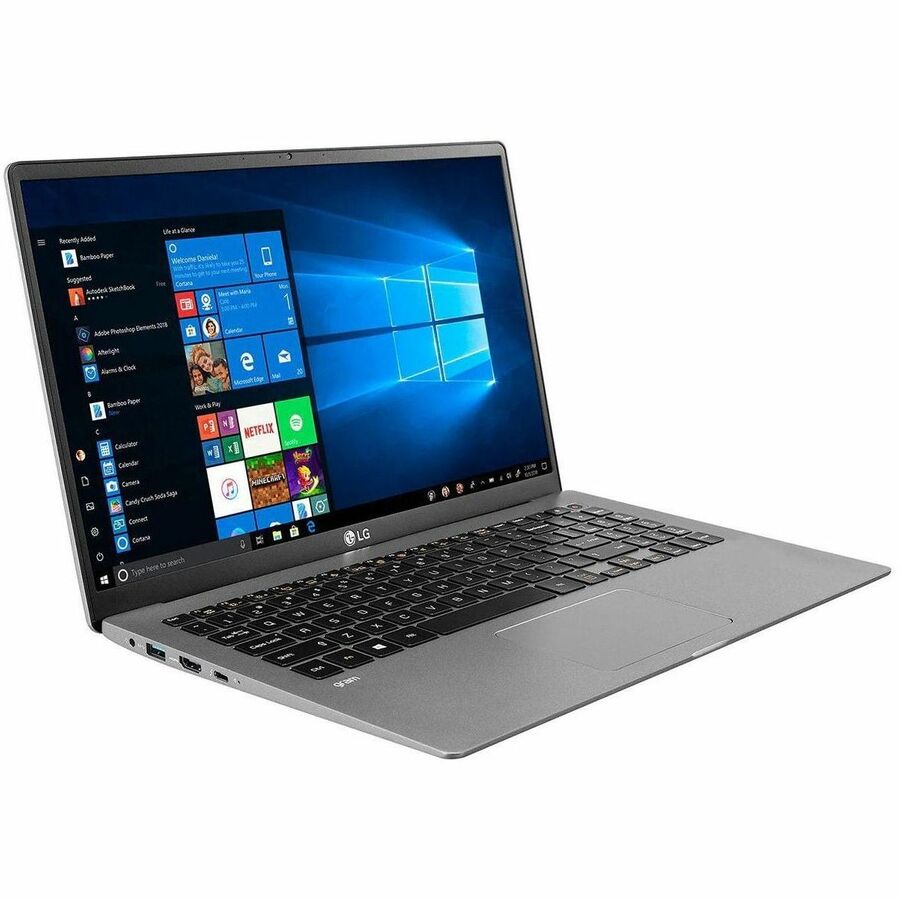 LG gram 15Z90N-H.AP52A8 15.6" Touchscreen Notebook - Intel Core i5 10th Gen - 8 GB - 256 GB SSD 15Z90N-H.AP52A8