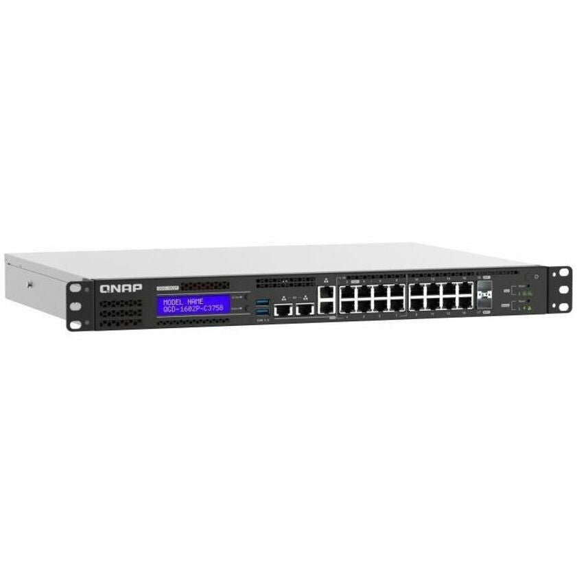 QNAP QGD-1602P-C3558-8G Ethernet Switch QGD-1602P-C3558-8G-US