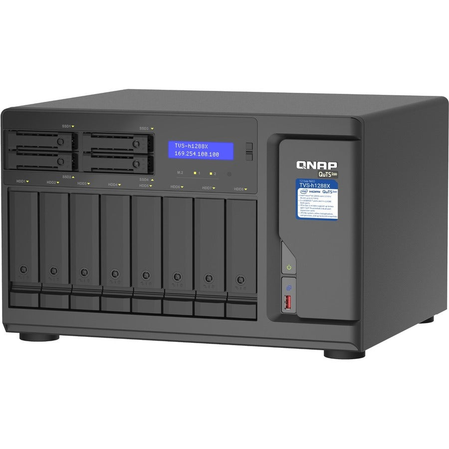 QNAP TVS-H1288X-W1250-16G SAN/NAS Storage System TVS-H1288XW125016GUS