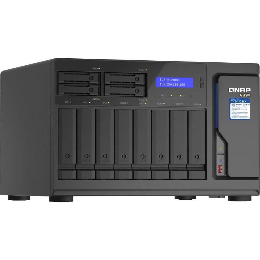 QNAP TVS-H1288X-W1250-16G SAN/NAS Storage System TVS-H1288XW125016GUS