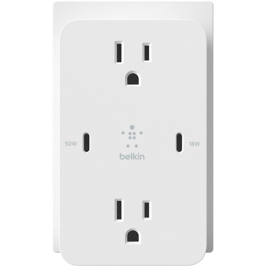 Belkin BoostCharge GaN Wall Plate WCZ001DQWH