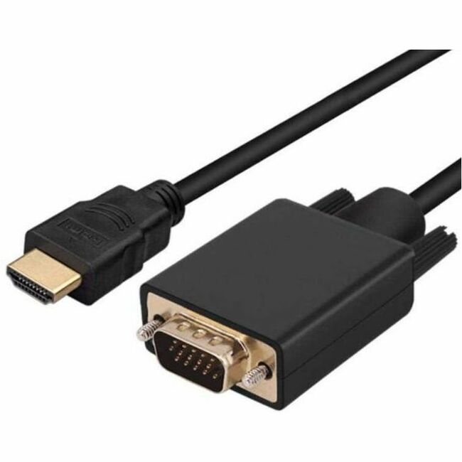 Axiom High Speed HDMI Male To VGA Male Active Cable 6ft HDMIMVGAM06-AX