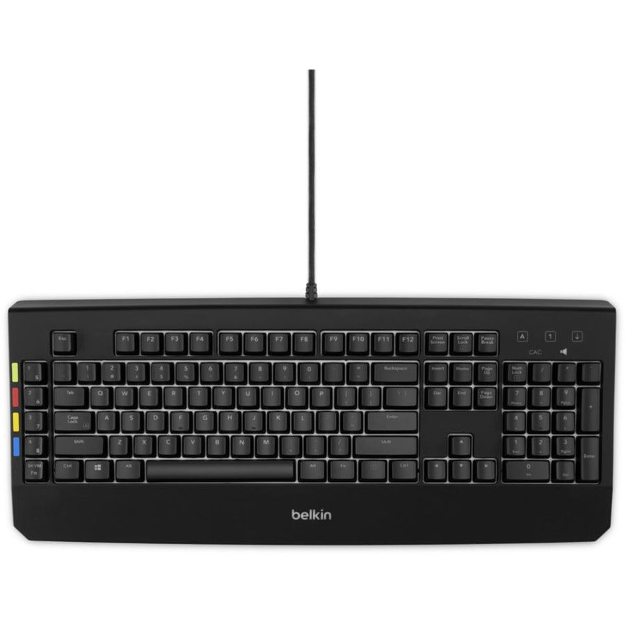 Belkin Cybersecurity and Secure KVM Remote Control with Integrated Keyboard F1DN008KBD