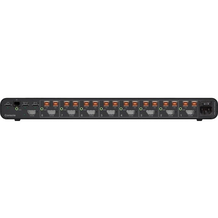 Belkin Universal 2nd Gen Secure KVM Switch, 8-Port Single Head w/ CAC F1DN108KVM-UN-4